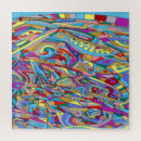 Suche nach abstrakter druck puzzle Modern