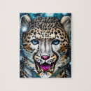 Recherche de chat sauvage puzzles Neige