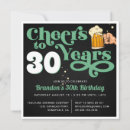 Recherche de bière verte invitations Rétro