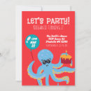 Recherche de poulpe invitations Coloré