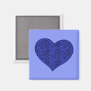 Recherche de coeur maison magnets Unique