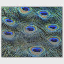 Recherche de paon papier cadeau Sarcelle