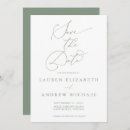 Recherche de olive green invitations Minimaliste