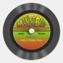 Recherche de musique reggae autocollants Drôle
