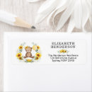 Recherche de sunflower return address étiquettes adresse retour Pour elle