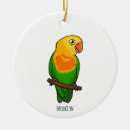 Recherche de lovebird ornements Oiseau