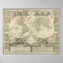Suche nach vintage world map poster Globus