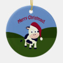 Suche nach weihnachtskuh ornamente Cartoon