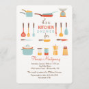 Recherche de kitchen shower invitations Ustensiles