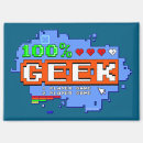 Recherche de geeks rectangulaires magnets Joueur