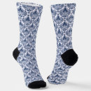 Recherche de et damassé bleue Blanc