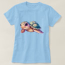 Suche nach niedliche schildkröte t tshirts Meeresleben