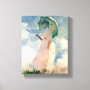 Recherche de femme parasol art Vintage