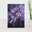 Recherche de dragon de vol vœux cartes Imaginaire