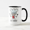 Recherche de cuisinier drôle tasses Dessin animé
