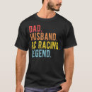 Recherche de racing hommes tshirts Légende