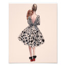 Recherche de robe noire posters Illustration de mode