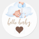 Recherche de bonjour bébé autocollants Ours en peluche