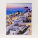 Recherche de santorini puzzles Coucher de soleil