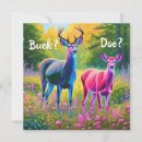 Recherche de western gender reveal invitations Rose ou bleu