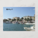 Recherche de split croatie cartes postales Port