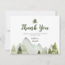 Recherche de mountain remerciements cartes Baby shower de montagne