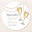 Suche nach perlen untersetzer Braut brunch