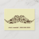 Recherche de moustaches cartes visite Toute personne