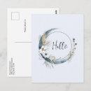 Suche nach blaue blumen postkarten Elegant