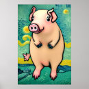 Suche nach zu fliegen poster Schwein