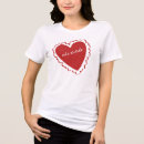 Recherche de cute valentine tshirts Coeur rouge