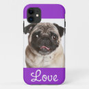 Recherche de chiots de carlin iphone coques Amour
