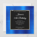 Recherche de royal blue black gold invitations Noir