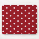 Suche nach rot mit weissen punkten mousepads Muster