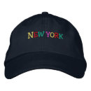 Recherche de multicolore casquettes Brodée