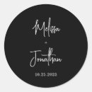 Recherche de noix autocollants Noir et blanc