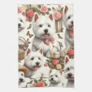 Recherche de westie cuisine linges Chiot