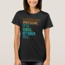 Suche nach legende seit 1982 tshirts Oktober