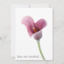Recherche de calla mariage invitations Lys
