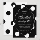 Recherche de pois noir invitations Pour elle