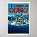 Suche nach lake como poster Vintag