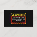 Suche nach warnung visitenkarten Vorsicht