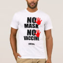 Recherche de vaccine hommes tshirts Masque