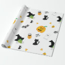 Suche nach hexe cartoon geschenkpapier Katze