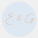 Recherche de rose et orange autocollants Bleu