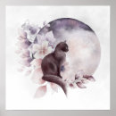 Suche nach mystische katze poster Gotisch