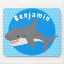 Suche nach weißer hai mousepads Meer