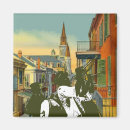 Recherche de jazz refrigérateur magnets Vintage