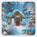 Suche nach weihnachts hütte aufkleber Weihnachten