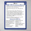 Recherche de fatigue posters Me cfs